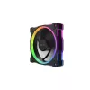 Asus Prime MR120 ARGB Reverse rendszerventilátor - 120mm, 21dBA, PWM, 1600rpm, 28mm, fekete