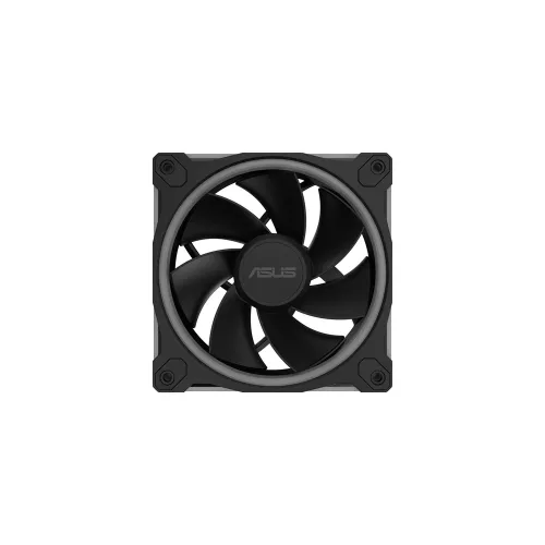 Asus Prime MR120 ARGB Reverse rendszerventilátor - 120mm, 21dBA, PWM, 1600rpm, 28mm, fekete