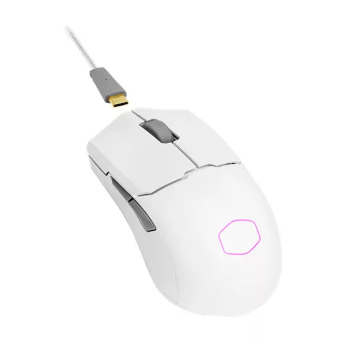 Cooler Master MM712 Hybrid Mouse - Gaming egér - Fehér - MM-712-WWOH1