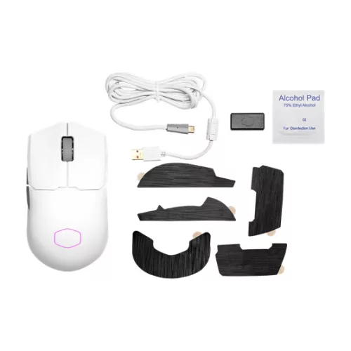 Cooler Master MM712 Hybrid Mouse - Gaming egér - Fehér - MM-712-WWOH1