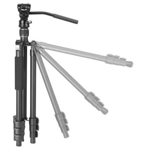 VANGUARD Vesta Go 234 AV10 utazóállvány - alumínium, ellensúlyozó videofej, 3,5kg teherbírás