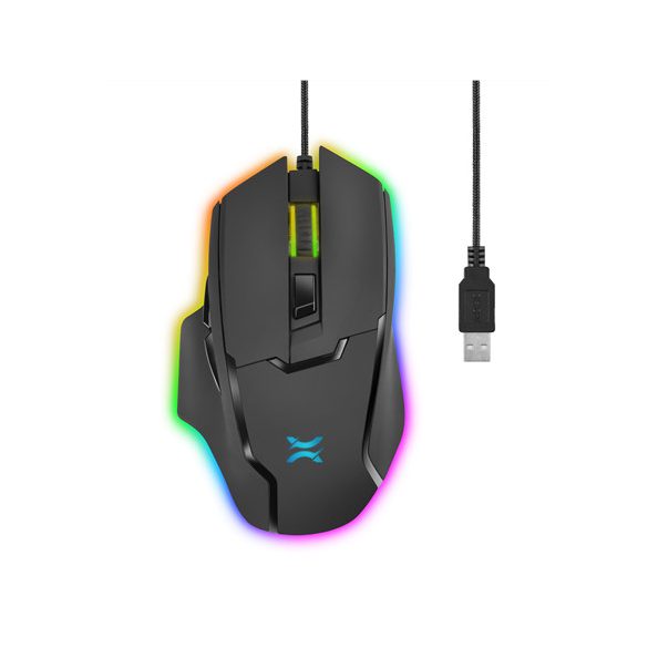 NOXO Vex Gaming egér 7000dpi, RGB