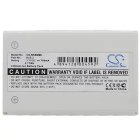   Aiptek ZPT-NKA, BLI-248, BLB-2 3.7V 750mAh utángyártott akku Li-ion