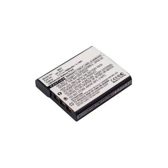 Sony NP-FG1, NP-BG1,  NP-FG1 3.7V 1000mAh utángyártott akku Li-ion