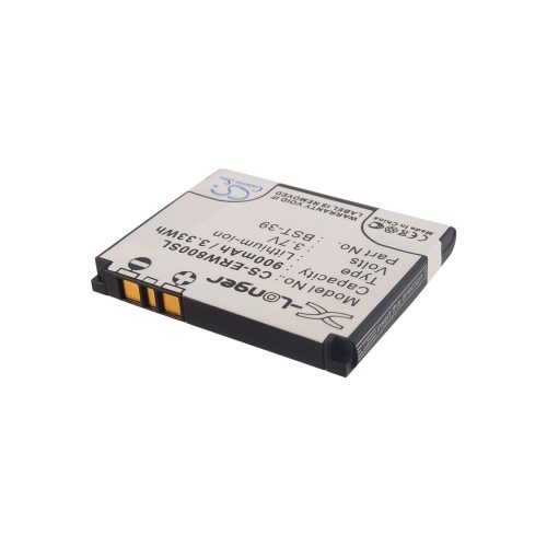 Sony Ericsson BST-39 3.7V 900mAh utángyártott akku Li-ion