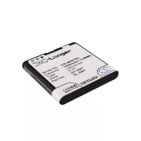   Nokia BL-6MT,  BP-6MT, BP-6MT 3.7V 1050mAh utángyártott akku Li-ion