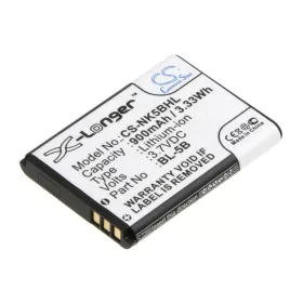   Nokia BL-5B, GBLi885-7, TB-521 3.7V 900mAh utángyártott akku Li-ion