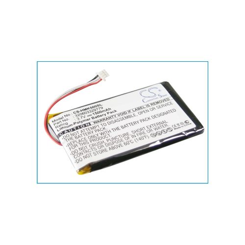 Harmon Kardon 320603329779, 3.20603E 11 3.7V 1500mAh utángyártott akku Li-Polymer