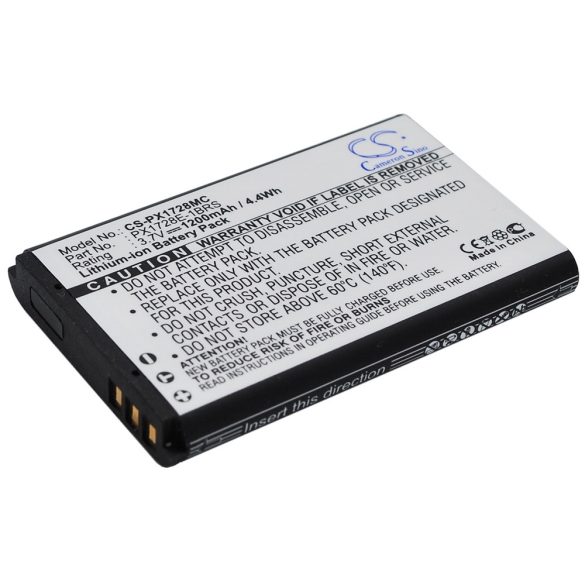 Toshiba 084-07042L-072,  PX1728,  PX1728E-1BRS 3.7V 1200mAh utángyártott akku Li-ion