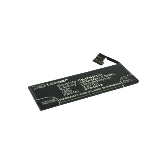 Apple 616-0610,  616-0611,  616-0612 3.8VV 1400mAh utángyártott akku Li-Polymer