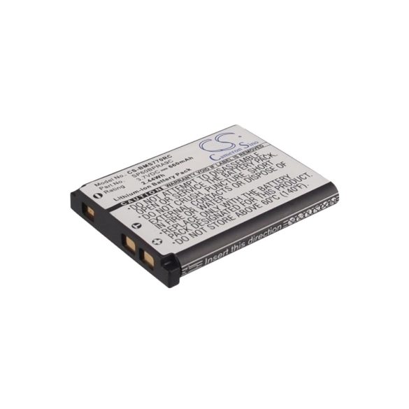 Sony SP60, 4-268-590-02, SP60BPRA9C 3.7V 660mAh utángyártott akku Li-ion