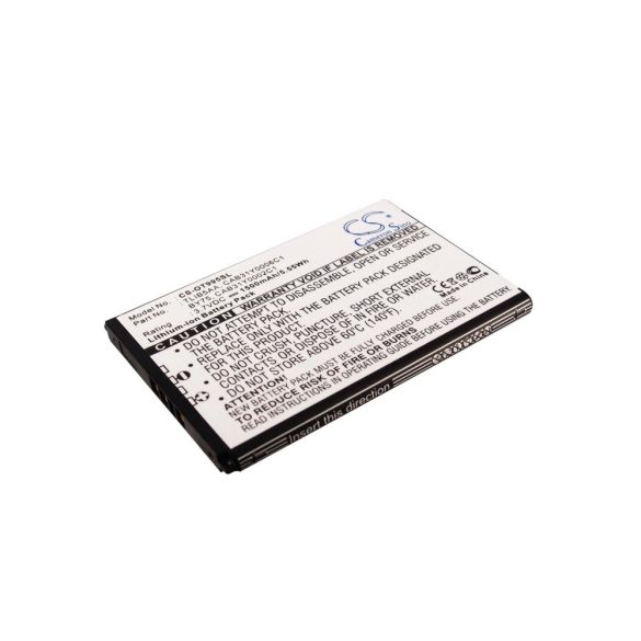 Alcatel BY75,  CAB150000SC1,  CAB31Y0002C1 3.7VV 1500mAh utángyártott akku Li-ion