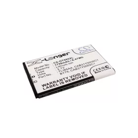   Alcatel BY75,  CAB150000SC1,  CAB31Y0002C1 3.7VV 1750mAh utángyártott akku Li-ion