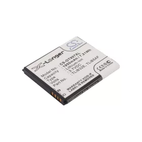   Alcatel CAB32E0000C2, CAB32E0002C1, TLiB32E 3.7V 1950mAh utángyártott akku Li-ion