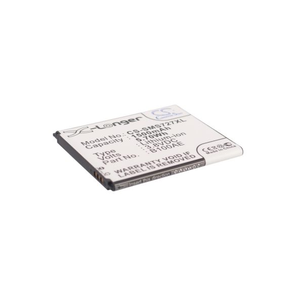 Samsung B100AE,  GH43-03948B 3.8V 1500mAh utángyártott akku Li-ion