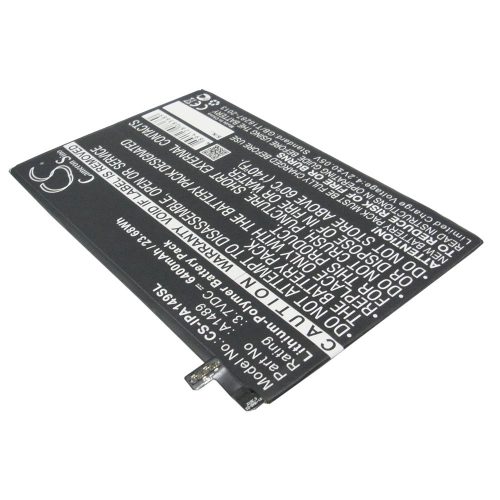 Apple A1489,  A1512, A1512 3.7V 6400mAh utángyártott akku Li-Polymer