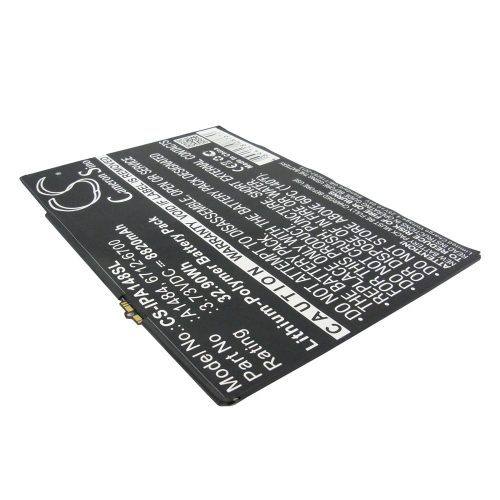 Apple 6712-6700,  A1484, A1484 3.73VV 8820mAh utángyártott akku Li-Polymer