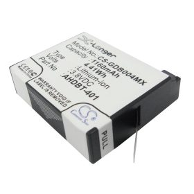   Gopro AHDBT-401, 335-06532-000,  AHDBT-401 3.8V 1160mAh utángyártott akku Li-ion