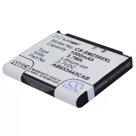   Samsung AB603443AA,  AB603443AASTD,  AB603443CA 3.7V 1000mAh utángyártott akku Li-ion