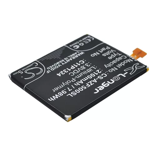 Asus 0B200-00850000,  C11P1324, C11P1324 3.8V 2100mAh utángyártott akku Li-Polymer