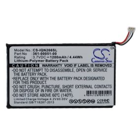   Garmin 361-00051-00 3.7V 1200mAh utángyártott akku Li-Polymer