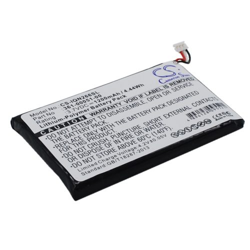 Garmin 361-00051-00 3.7V 1200mAh utángyártott akku Li-Polymer