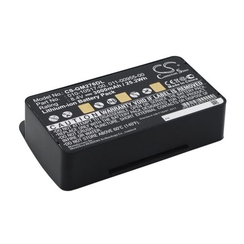 Garmin 011-00955-00, 010-10517-01, 010-10517-00 8.4V 3000mAh utángyártott akku Li-ion
