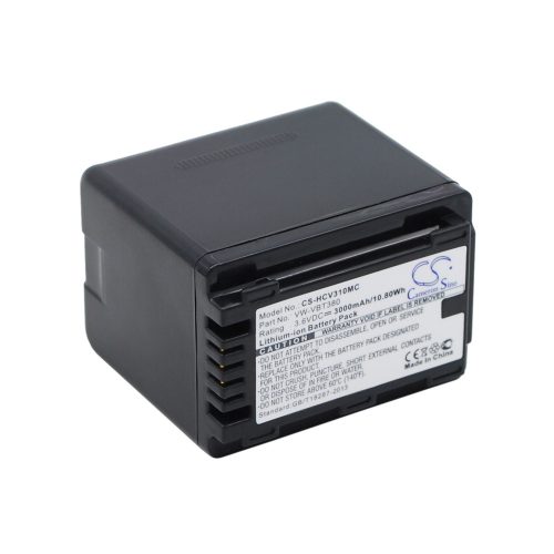 Panasonic VW-VBT380 3.6VV 3000mAh utángyártott akku Li-ion