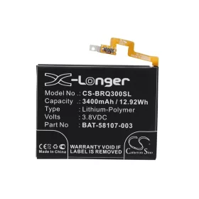   Blackberry BAT-58107-003 3.8V 3400mAh utángyártott akku Li-Polymer