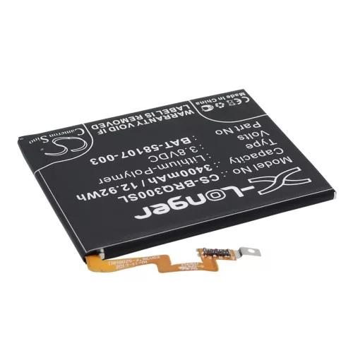 Blackberry BAT-58107-003 3.8V 3400mAh utángyártott akku Li-Polymer