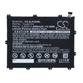   Alcatel TLp041C2 3.8VV 4050mAh utángyártott akku Li-Polymer
