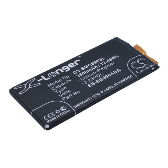 Samsung EB-BG890ABA 3.85V 3500mAh utángyártott akku Li-Polymer