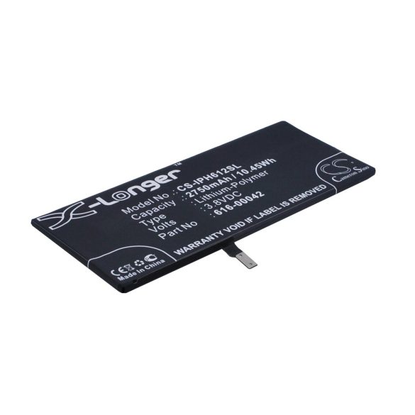 Apple 616-00042 3.8VV 2750mAh utángyártott akku Li-Polymer