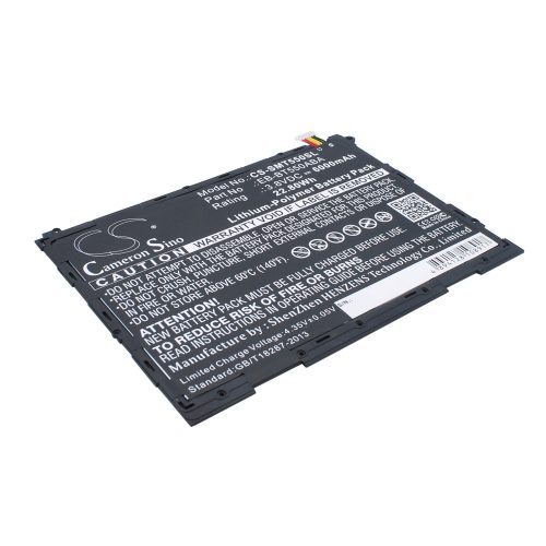 Samsung EB-BT550ABE, EB-BT550ABA,  EB-BT550ABE 3.8V 6000mAh utángyártott akku Li-Polymer