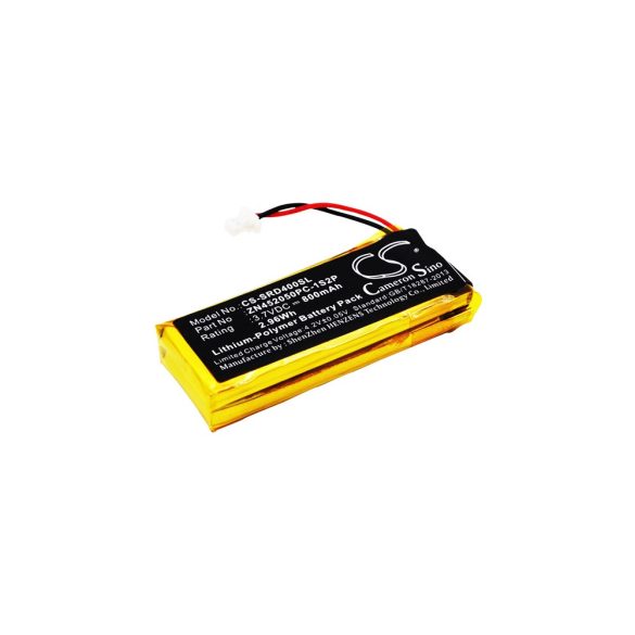 Cardo BAT00002,  WW452050-2P,  ZN452050PC-1S2P 3.7V 800mAh utángyártott akku