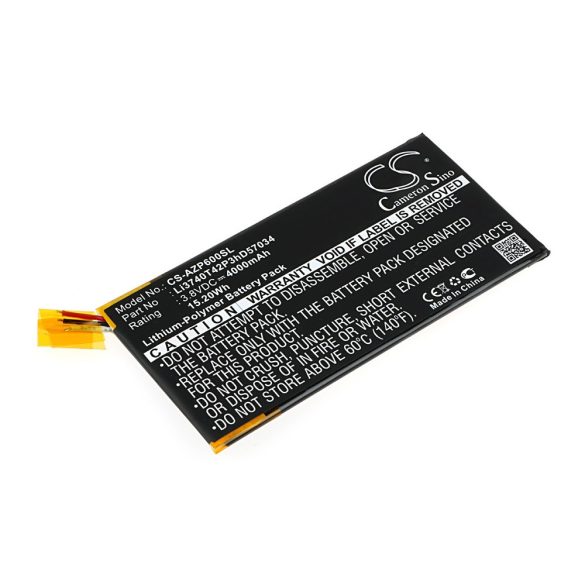 Amazing Li3740T42P3hD57034 3.8V 4000mAh utángyártott akku