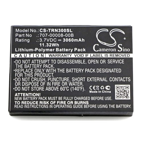Trimble  707-00008-00B,  85713-00, 707-00008-00A 3,7V 3060mAh utángyártott RealPower Li-Polymer akku