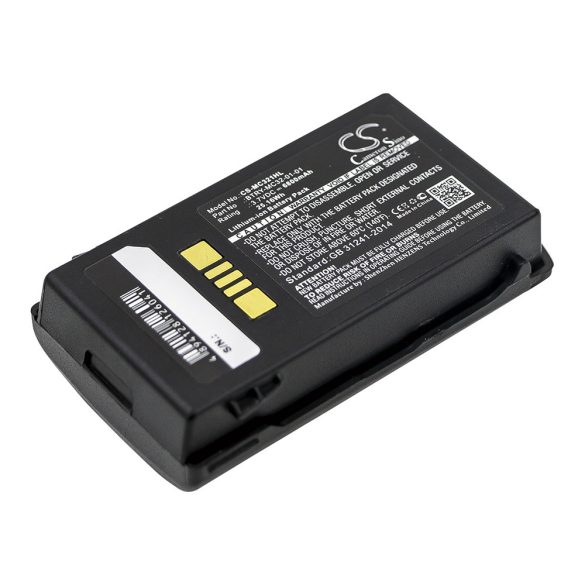 Motorola BTRY-MC32-01-01 3,7V 6800mAh utángyártott RealPower Li-ion akku