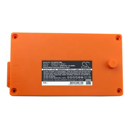 Gross Funk  GF001,  RGRO1215, 738010957 12V 2000mAh utángyártott RealPower Ni-MH akku
