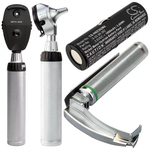 Welch-Allyn X-02.99.380 3.6V 1000mAh utángyártott akku Ni-MH