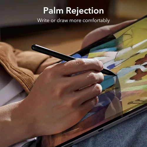ESR Geo Digital+ Stylus Pen aktív toll rajzoláshoz, jegyzethez, Apple iPad-hez - fekete