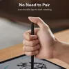 ESR Geo Digital+ Stylus Pen aktív toll rajzoláshoz, jegyzethez, Apple iPad-hez - fekete