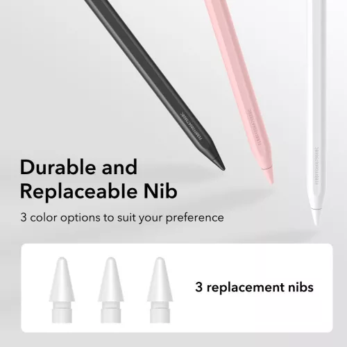 ESR Geo Digital Stylus Pen aktív toll rajzoláshoz, jegyzethez, Apple iPad-hez - fehér