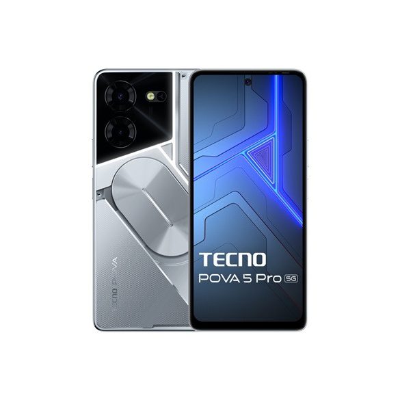 Tecno POVA 5 PRO 5G 8/256 SILVER FANTASY mobiltelefon