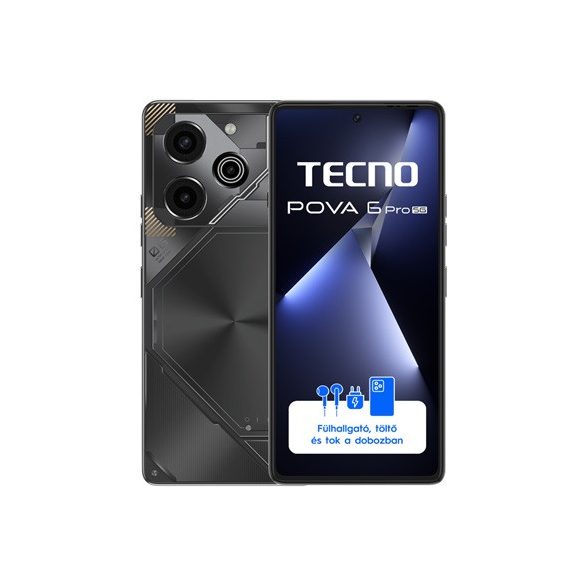 Tecno POVA 6 PRO 5G 12/256 METEORITE GREY mobiltelefon