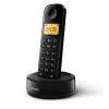 Philips D1601B/53 dect telefon fekete 300mah