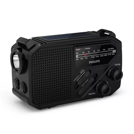 Philips TAR1609/00 hordozható rádió elemlámpa funkcióval