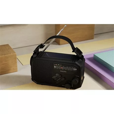 Philips TAR1609/00 hordozható rádió elemlámpa funkcióval