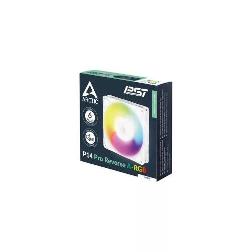Arctic P14 Pro Reverse A-RGB (White)