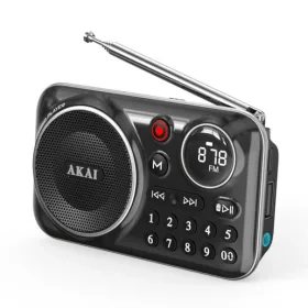 Akai APR-500BK rádió fm audio lejátszó